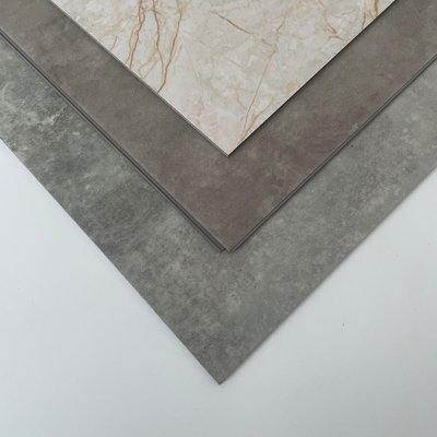 Waterproof Stone Virgin Plastic Tile Deep Embossed SPC Vinyl Flooring Plank with Click