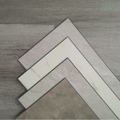 Waterproof Stone Virgin Plastic Tile Deep Embossed SPC Vinyl Flooring Plank with Click
