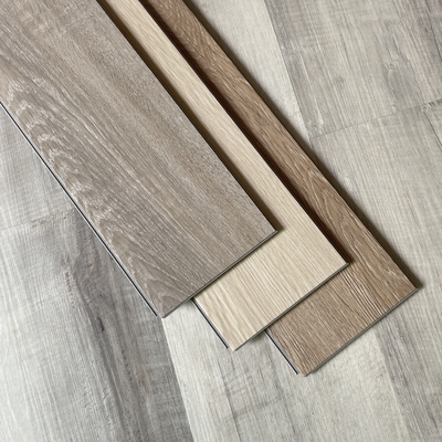 Customized Thickness Wood Vinyl Plank SPC Click Flooring with Deep Embossed Surface