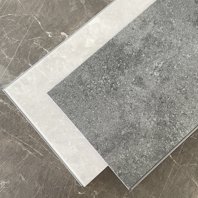 Embossed Surface 4mm Rigid SPC Vinyl Flooring for Kitchen Easy Click Lock Installation