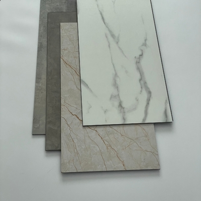 Embossed Surface 4mm Rigid SPC Vinyl Flooring for Kitchen Easy Click Lock Installation