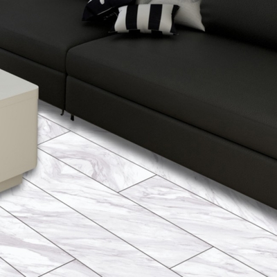Indoor 5mm PVC Flooring Plank with Wood Grain Design Modern Style Click Series