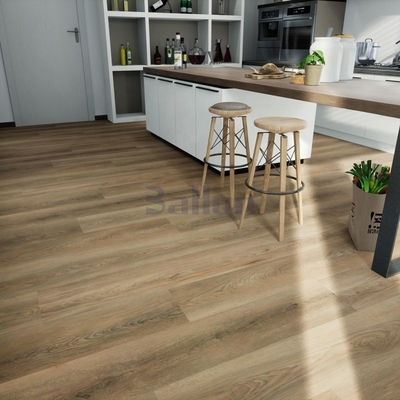 Customized Color Waterproof Wood Plastic Tile Click Lock Flooring with Unilin Click System