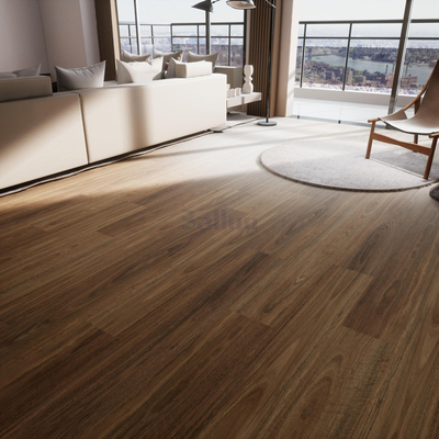 Customized Color Vinyl Self Adhesive Glue Down LVT Flooring for Commercial Buildings