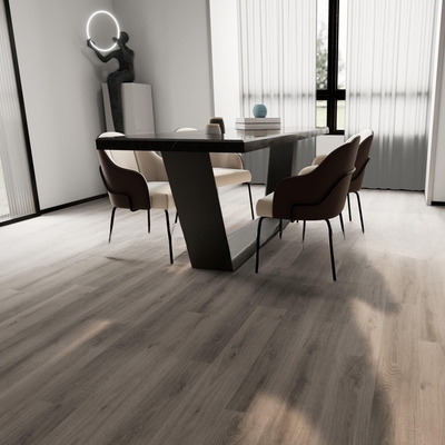 Modern Design SPC Flooring with Waterproof Fireproof Feature and Oak Wood Grain Plank