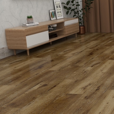 5mm Click Series SPC Flooring with Wood Grain Design and Unilin Locking Click System