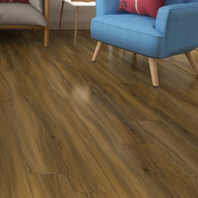 Anti-slip Zocalo Piso Goma White Oak Engineered Wood Flooring Plank LVT Quick Click Lock PVC Click Flooring