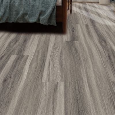 100% Waterproof Wood Grain Click Interlocking Tiles with Modern Design PVC Material