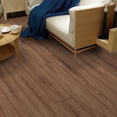 100% Environmentally Friendly Interlock Click Vinyl SPC Flooring with Waterproof Feature