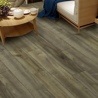 Simple Color SPC Waterproof Flooring with Unilin Locking Click System and Rigid Core