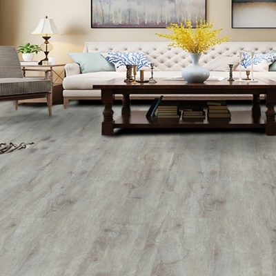 Click Interlocking PVC Floor Tiles SPC Flooring with CE / SGS / ISO9001 Certificate