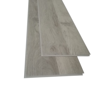 Commercial Vinyl Plank Flooring 5mm Thickness SPC Flooring with Simple Color Design