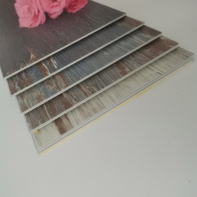 7''x48'' SPC Tile Vinyl Flooring with Unilin Click Wood Design and Waterproof Feature