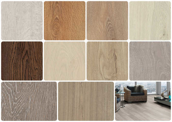 Easy Click LVT Peel and Stick Vinyl Plank PVC Floor Mat Adhesive Tile Scratch Solution for Indoor