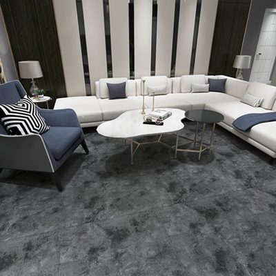 2023 Rigid Core SPC Flooring with Unilin Locking Click System in Simple Color Grey