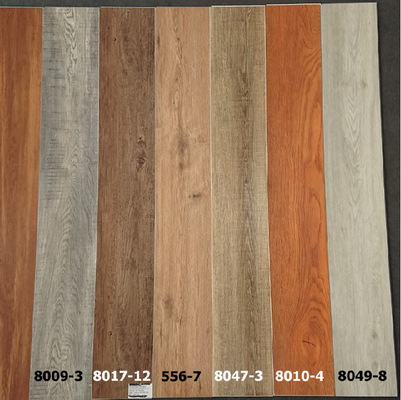 7''x48'' Wood Veneer SPC Flooring with Deep Embossed Surface and Click System