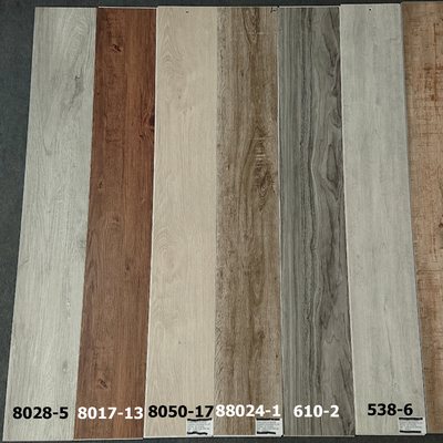 7''x48'' Wood Veneer SPC Flooring with Deep Embossed Surface and Click System