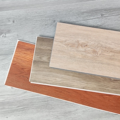 Wear Resistant 4mm Luxury SPC Core Plastic Tile for Waterproof PVC Vinyl Wood Flooring