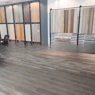 Grey LVT Piso Vinilico 5mm SPC Vinyl Flooring with Underlay Included