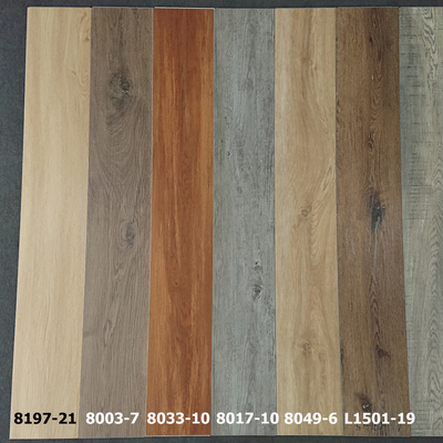 Indoor Self Adhesive SPC Vinyl Flooring in Modern Design Style with Interlock System