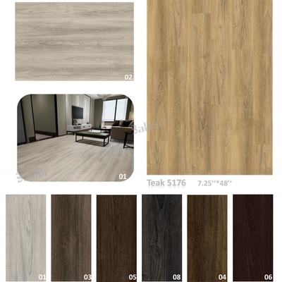 Waterproof SPC Click Lock System Board Floor with Modern Design PVC Laminate Flooring