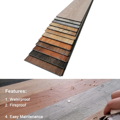 Waterproof SPC Click Lock System Board Floor with Modern Design PVC Laminate Flooring