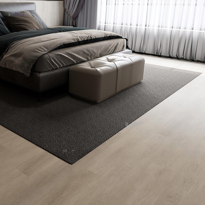 Hotel Beige Oak SPC/PVC Vinyl Click Flooring with Waterproof Feature 4mm 5mm 6mm