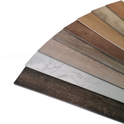 Modern Design SPC Flooring Even Color Wood Looking Luxury Vinyl Rigid Core SPC Click Floor Tile