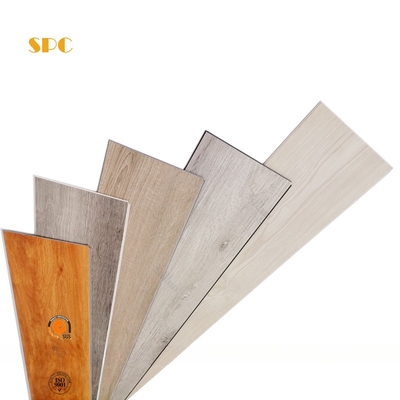 Luxury SPC Hybrid Vinyl Wood Grain Flooring Plank with 0.5mm Wear Layer and UV Coating