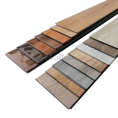 Modern Design Super Waterproof Oak Wood Grain LVT LVP Vinyl Plank Floor SPC RVP Click Flooring for Apartments