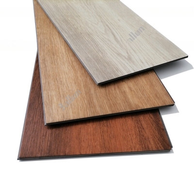 Modern Design Super Waterproof Oak Wood Grain LVT LVP Vinyl Plank Floor SPC RVP Click Flooring for Apartments