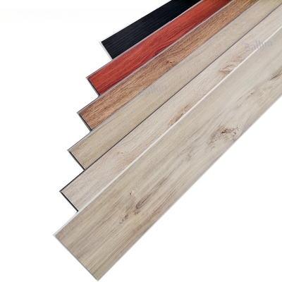 Customized Color Waterproof Wood Plastic Tile Click Lock Flooring with Unilin Click System