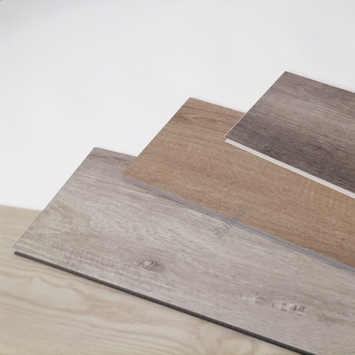 Modern Design SPC Flooring with Waterproof Fireproof Feature and Oak Wood Grain Plank