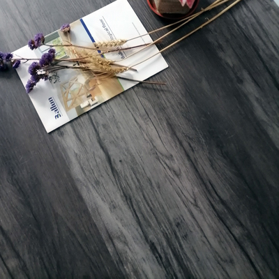 Unilin click lock SPC LVP vinyl floor black vinilico piso LVT plastic flooring vinyl plank