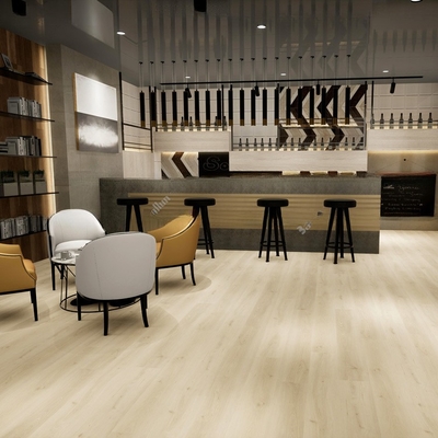 Commercial Floor Vinyl LVT Click Planks with Anti-Slip and Wear Resistant Features