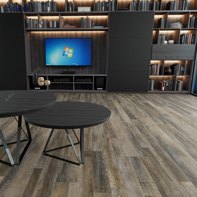 Indoor Kitchen LVT Flooring Luxury Vinyl Plank SPC Flooring with Unilin Click Lock