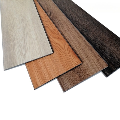 Modern Design 100% Waterproof 5mm SPC Click LVT 4mm Vinyl Wood Floor Tile 6mm Embossed Stone Plastic Composite Flooring