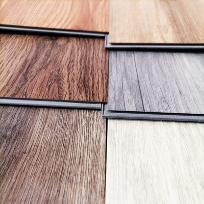 Modern Design 100% Waterproof 5mm SPC Click LVT 4mm Vinyl Wood Floor Tile 6mm Embossed Stone Plastic Composite Flooring