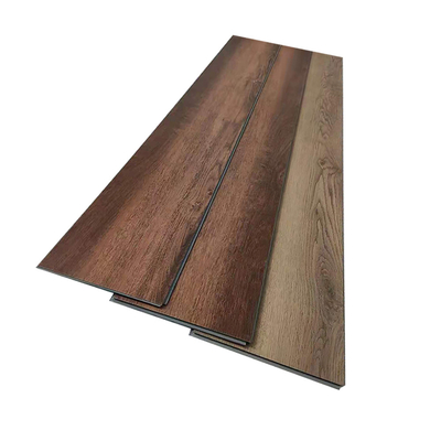 Handscaped Golden Oak Rigid Core SPC Click Flooring 6mm for Hotel Flooring Renovation
