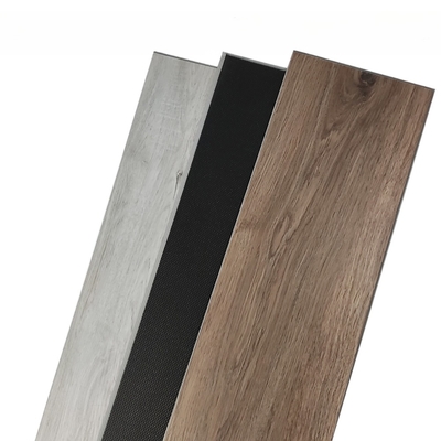 7''x48'' Plank Size PVC Stone Powder SPC Vinyl Click Oak Engineered Wood Floor Install