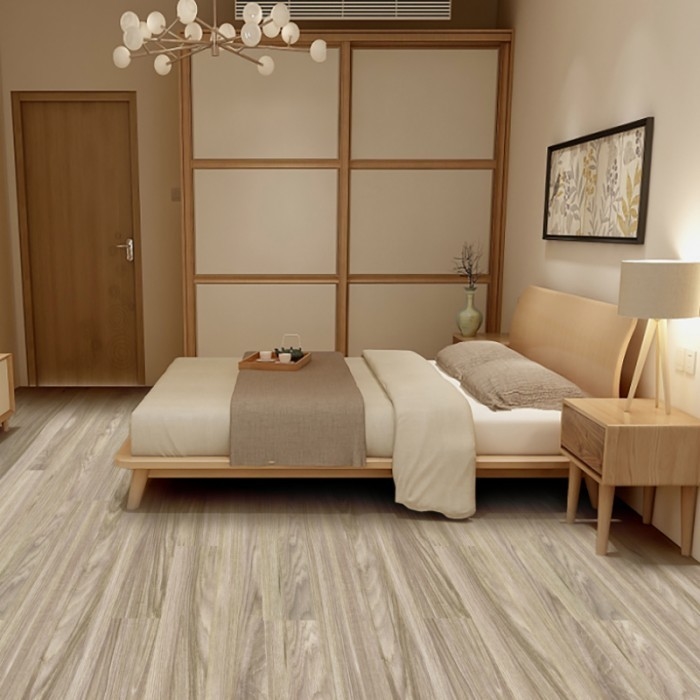 SPC Click Vinyl Flooring 4mm 5mm 6mm 7mm 8mm Thickness Waterproof Eco Friendly Anti-slip