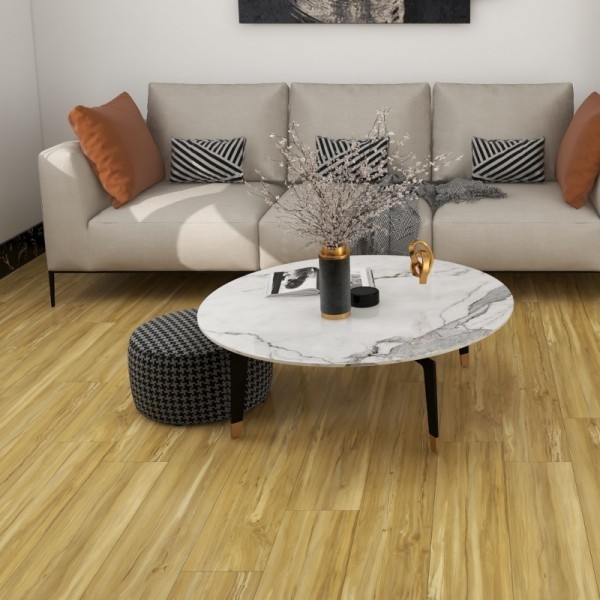 Indoor 4mm 5mm 6mm 7mm 8mm Thickness Waterproof Eco Friendly SPC Click Vinyl Flooring