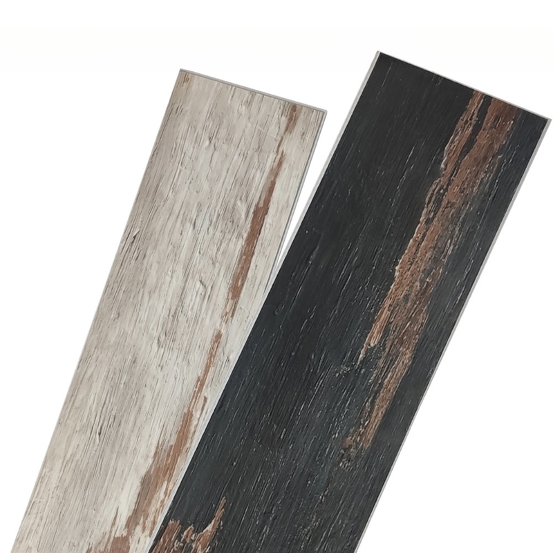 Handscaped SPC Viny Wood 100% Water Proof Floating Floor 4mm-8mm with PVC Stone Powder