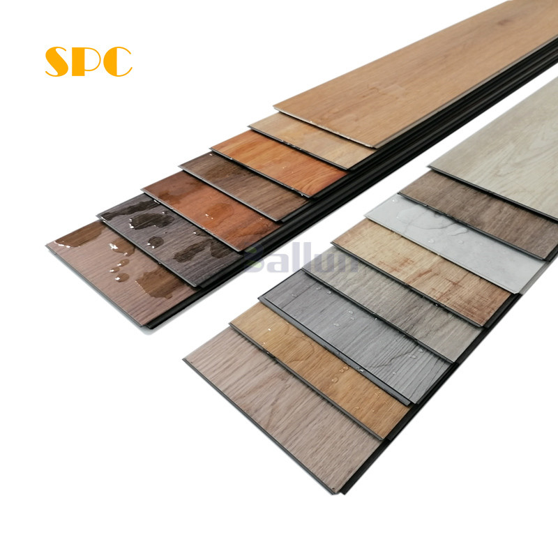 CE / ISO9001 Approved Eco-Friendly Luxury Vinyl Laminate Floor Plank for End Customers