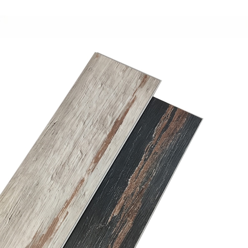 Handscaped 7mm SPC Herringbone Hybrid Flooring Easy to Install for Hotel Renovations