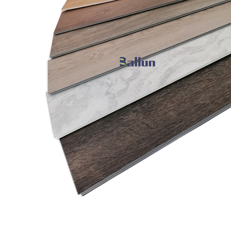 Thickness 2mm-6.5mm Unilin Click System Durable Waterproof Vinyl SPC Gloss Flooring