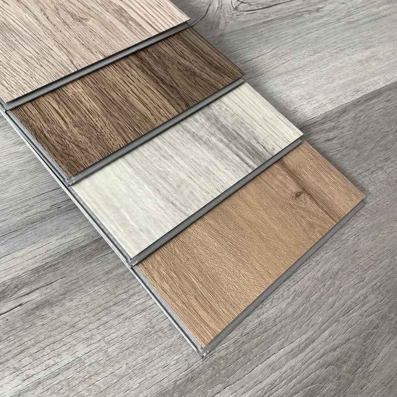 Rustic Oak SPC Flooring in 7mm Thickness for Interior Waterproofing and Click System
